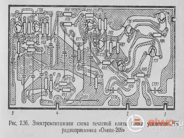 Унч океан. Радиоприёмник океан 209 схема электрическая принципиальная. Океан 209 схема УНЧ усилитель. Принципиальная электрическая схема приемника океан 209. Принципиальная схема радиоприемника океан 209 Горизонт.