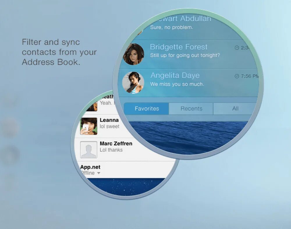 Os sync. Дизайн сообщения. что за контакты sync. zefrens.