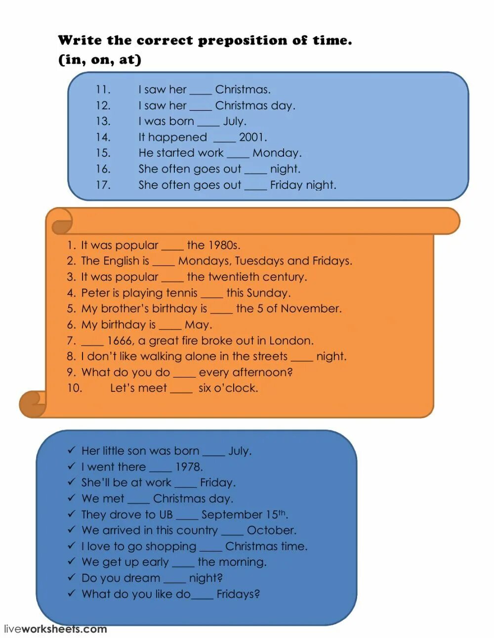 Предлоги времени в английском языке Worksheets. Prepositions of time. Prepositions Worksheets pre Intermediate. Предлоги времени Worksheets for Kids.