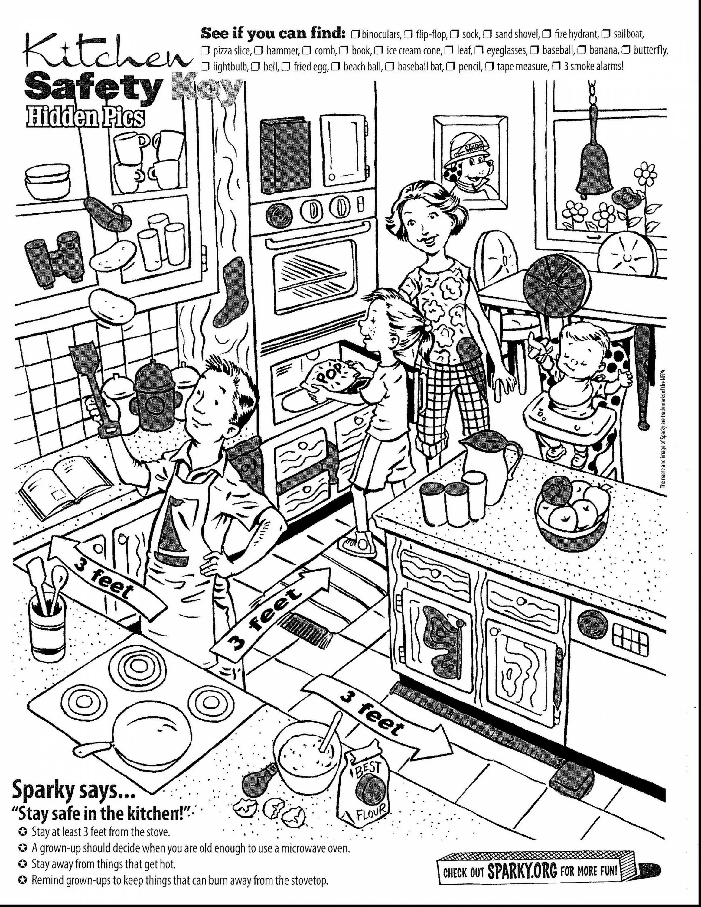 Be safe in the kitchen. In the Kitchen for Kids. Things in the Kitchen for Kids. In the Kitchen Vocabulary. Things in the Kitchen Worksheet.