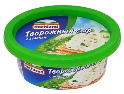 Hochland творожный с зеленью