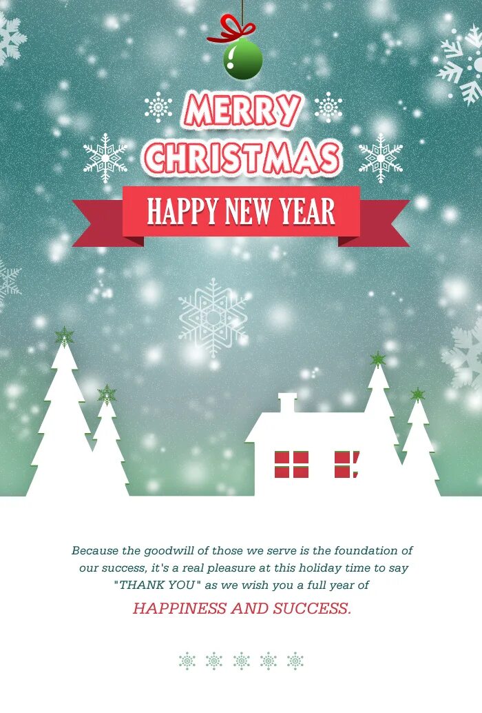 Christmas email Template. Realistic Christmas email Template. Send wish