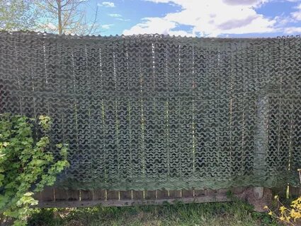 Маскировочная сетка для забора на дачу