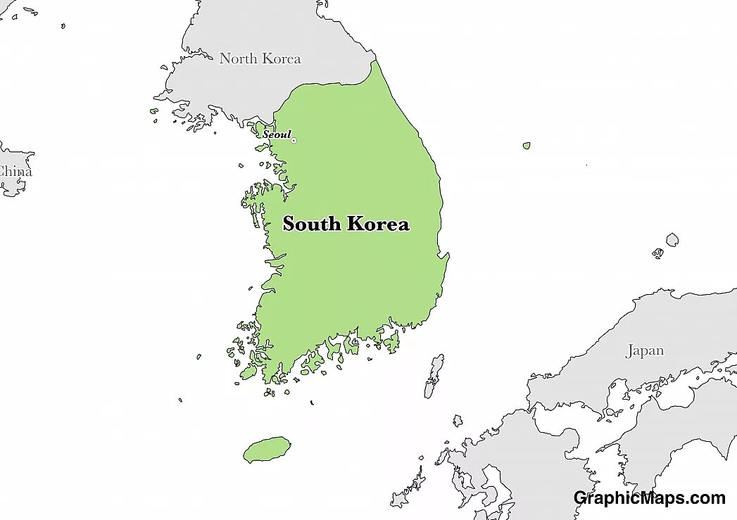 Южная корея географическое положение. Южная Корея с картой!. Республика Корея на карте. Северная и Южная Корея на карте. Географическая карта Южной Кореи.