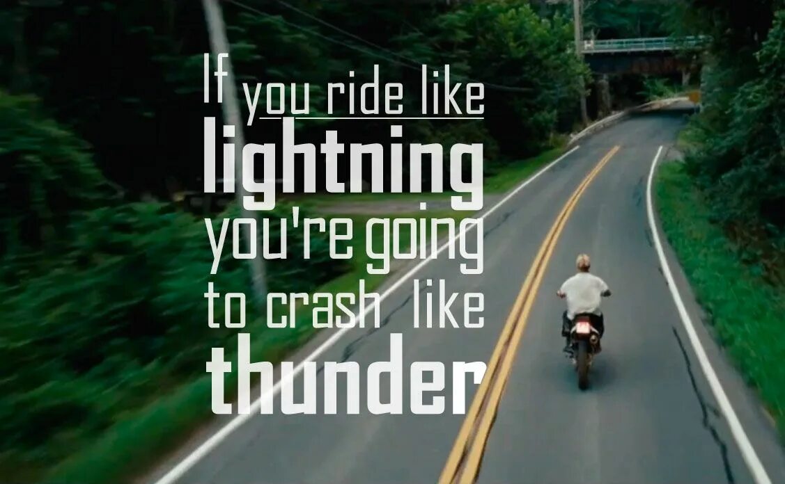 Like ride. Ride like Lightning, crash like Thunder. If you Ride like Lightning, you're gonna crash like Thunder. Лайк Райд. Crash и Ride расположение.