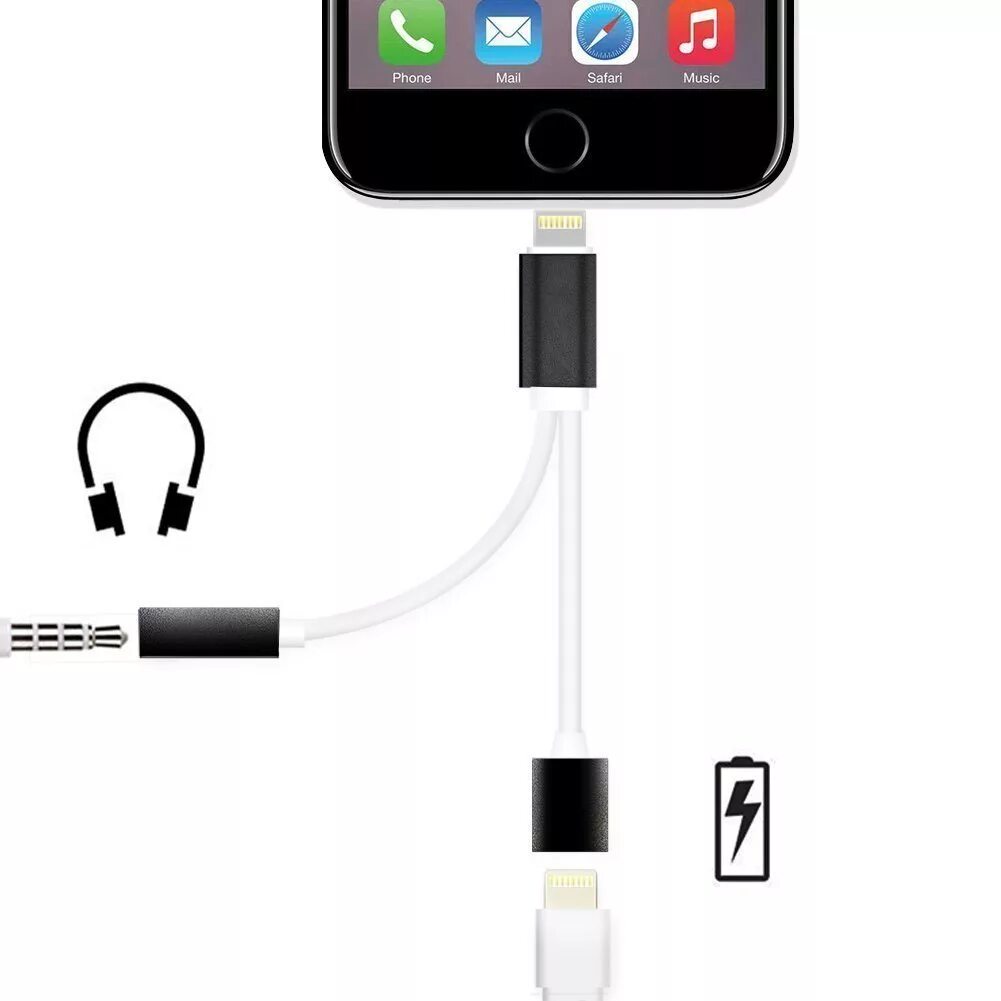 Зарядка для телефона и наушников. Зарядное устройство для телефона. Зарядка телефона через наушники. Аукс на айфон 7. Iphone 7 3.