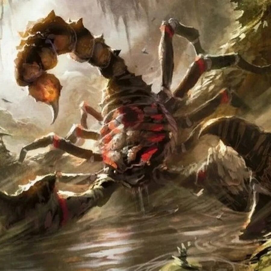 Скорпион голиаф. Скорпион гигант. Giant scorpion. Spore скорпион. Giant scorpion.