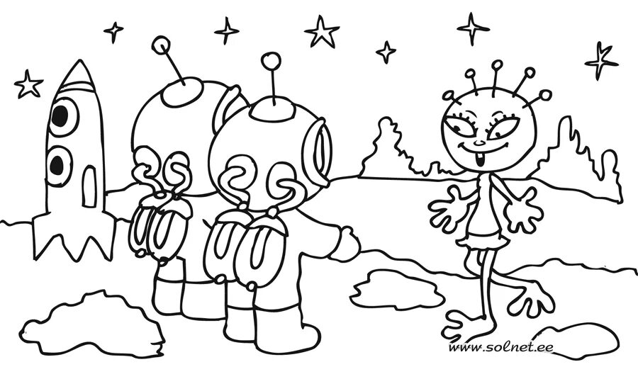 Раскраска про космос для детей распечатать Free & Easy To Print Space Coloring Pages Planetas para colorear, Espacio artesa