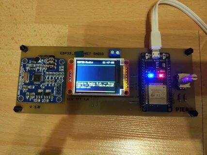 Интернет радио на esp32