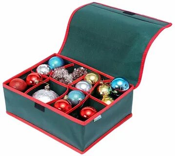 Ячейки для хранения елочных игрушек