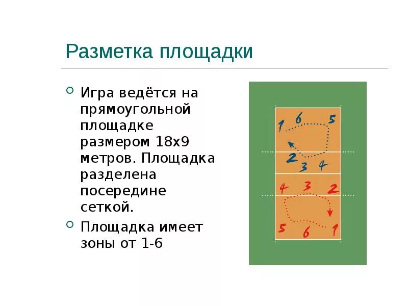 Сколько секунд отводится в волейболе на выполнение. Волейбольная площадка схема. Разметка волейбольной площадки. Правила волейбола. Правила игры в волейбол.