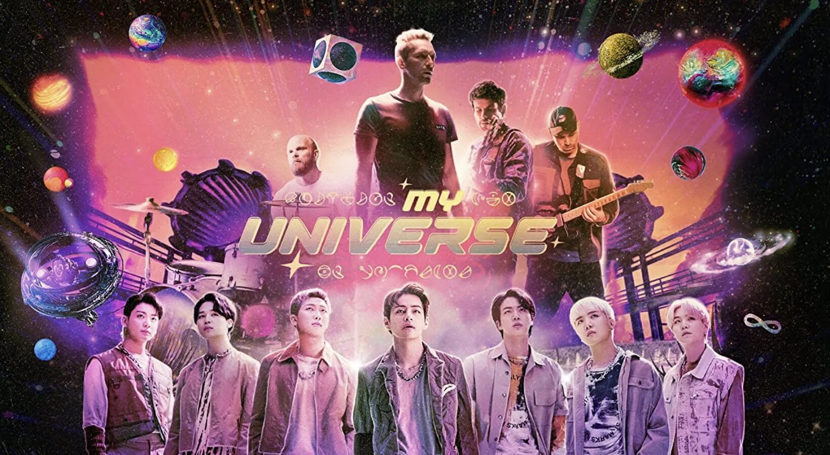 БТС И Coldplay. Coldplay x BTS - my Universe. БТС И колдплей Юниверс. BTS my Universe обложка. My universe песня