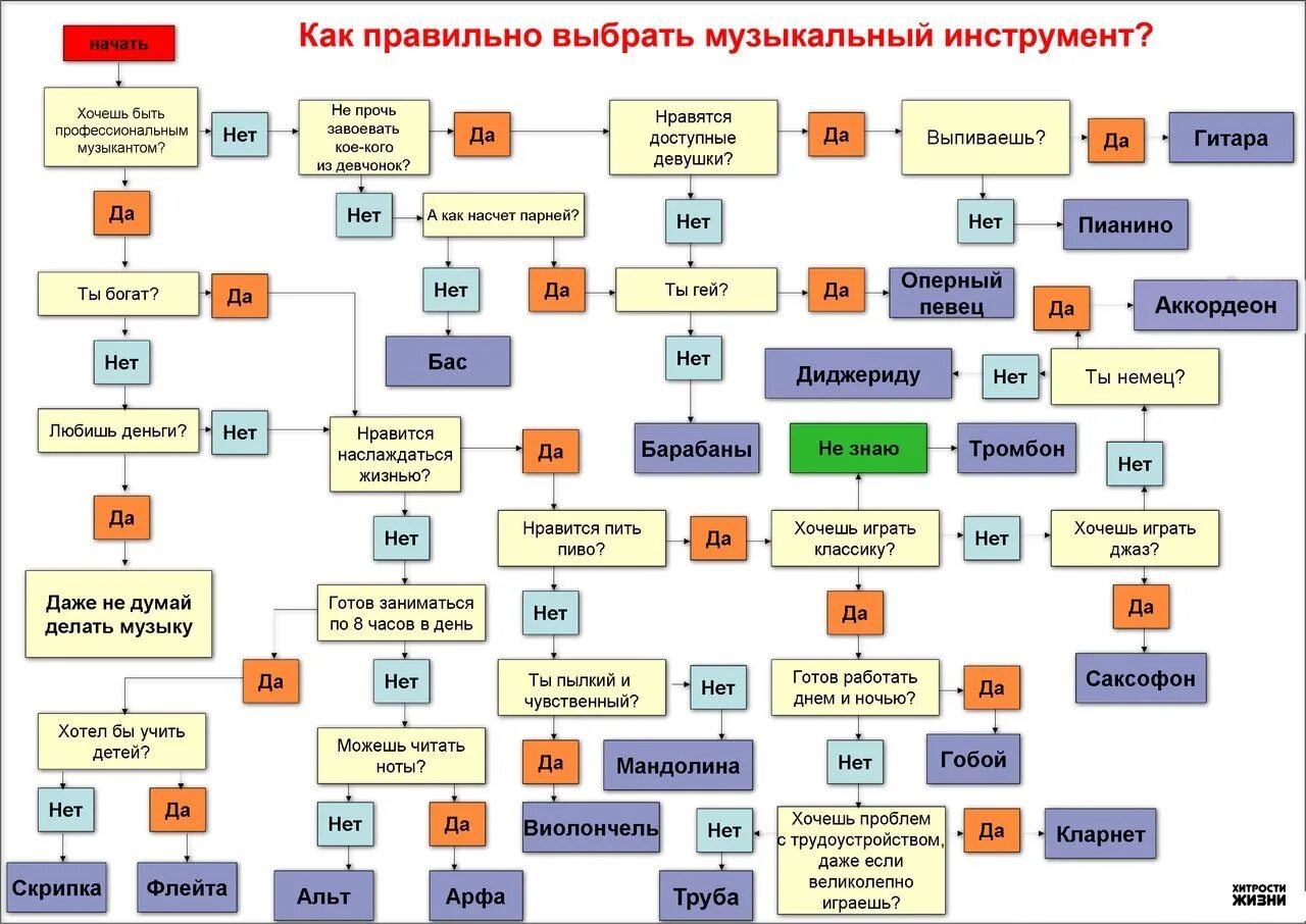 Какой музыкальный инструмент выбрать