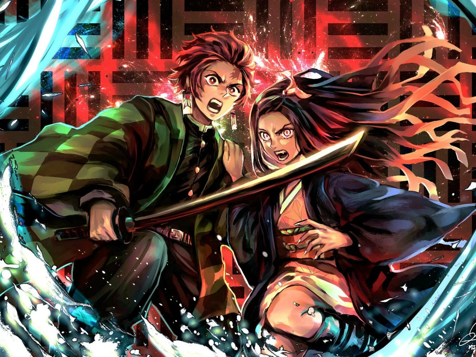 Гарем танджиро. Демон Slayer Kimetsu. Demon Slayer Kimetsu no Yaiba. Танджиро Камадо демон.