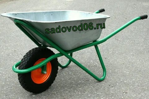 Тачка строительная бескамерная