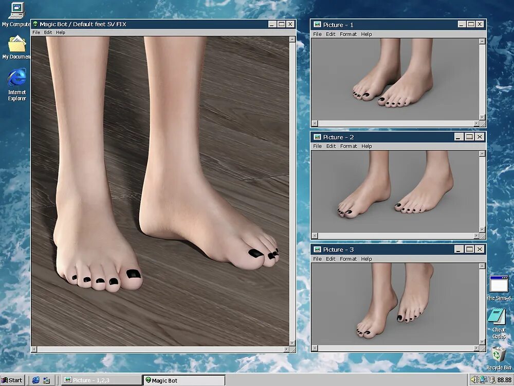 Magic bot sims. Sims 4 feet mod. симс 4 ступни. sims 4 realistic foot. маджик бот симс 4.
