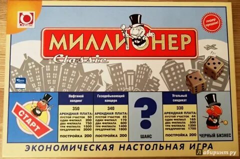 Настольная миллионер правила