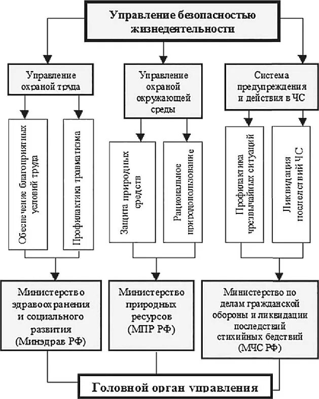 Механизм управления безопасностью. Схема управления безопасностью жизнедеятельности. Схема система безопасности БЖД. Общая схема системы управления БЖД. Структура управления безопасностью жизнедеятельности.