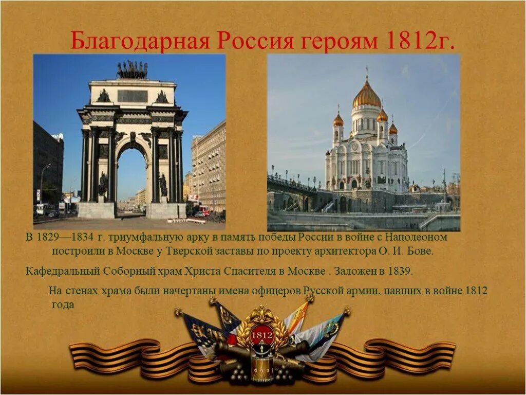 К а тон архитектор храм христа спасителя год. Архитектура 19 века сообщение. Победы над наполеоном был построен. Харам в честь 1812 в москве года. Храм в честь победы над поляками.