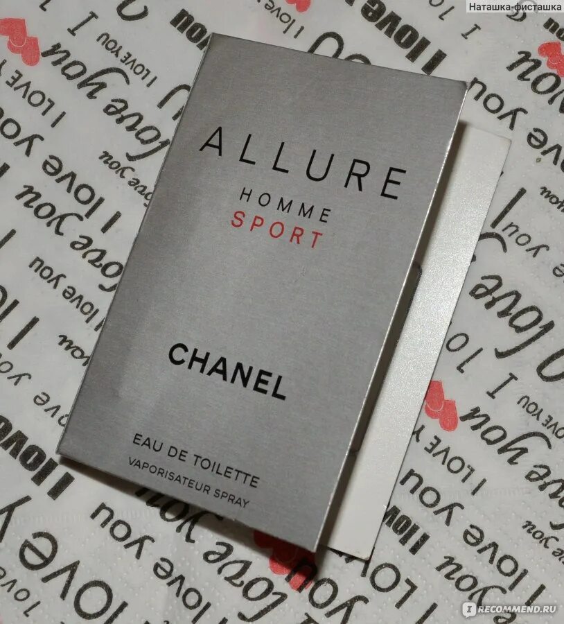 Allure homme отзывы