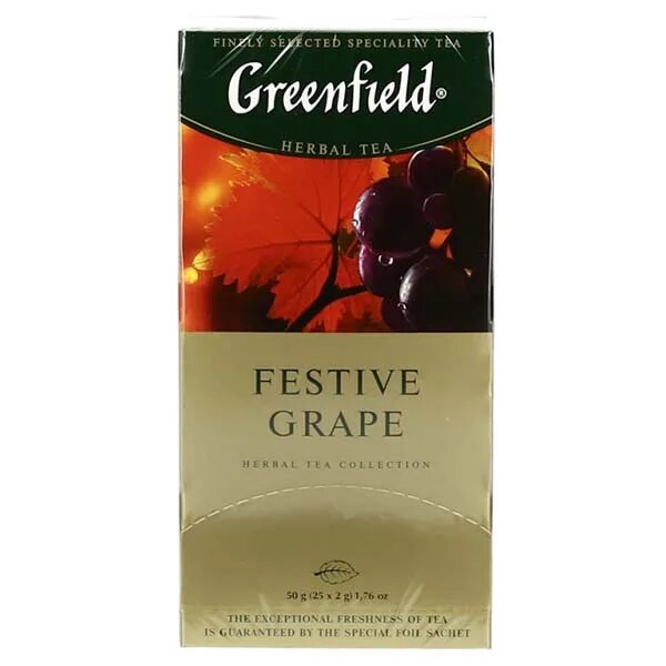 Чай Гринфилд фестив грейп 25 пак. Гринфилд фестив Грэйп 25п*2г (виноград)/10. Чай "Гринфилд" festive grape 25пак. Гринфилд festive grape.