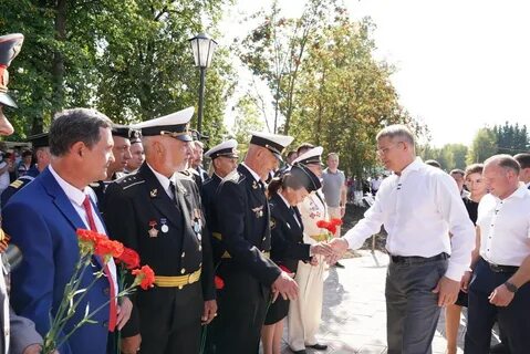 Открытие памятника гази загитову
