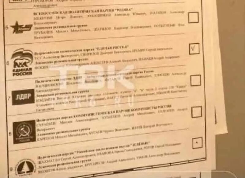 Какие будут бюллетени на выборах 2025