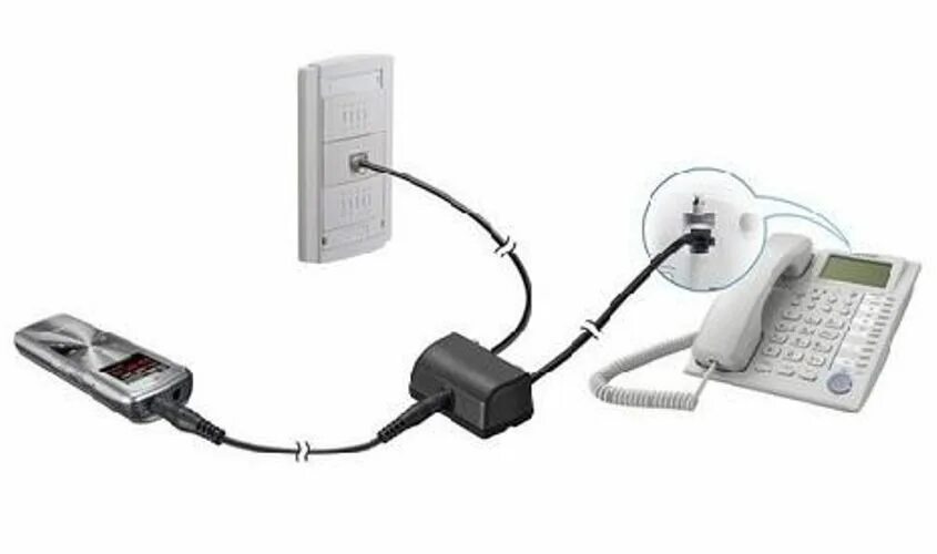 Panasonic KX-T2315 9/25 Подсоединения
