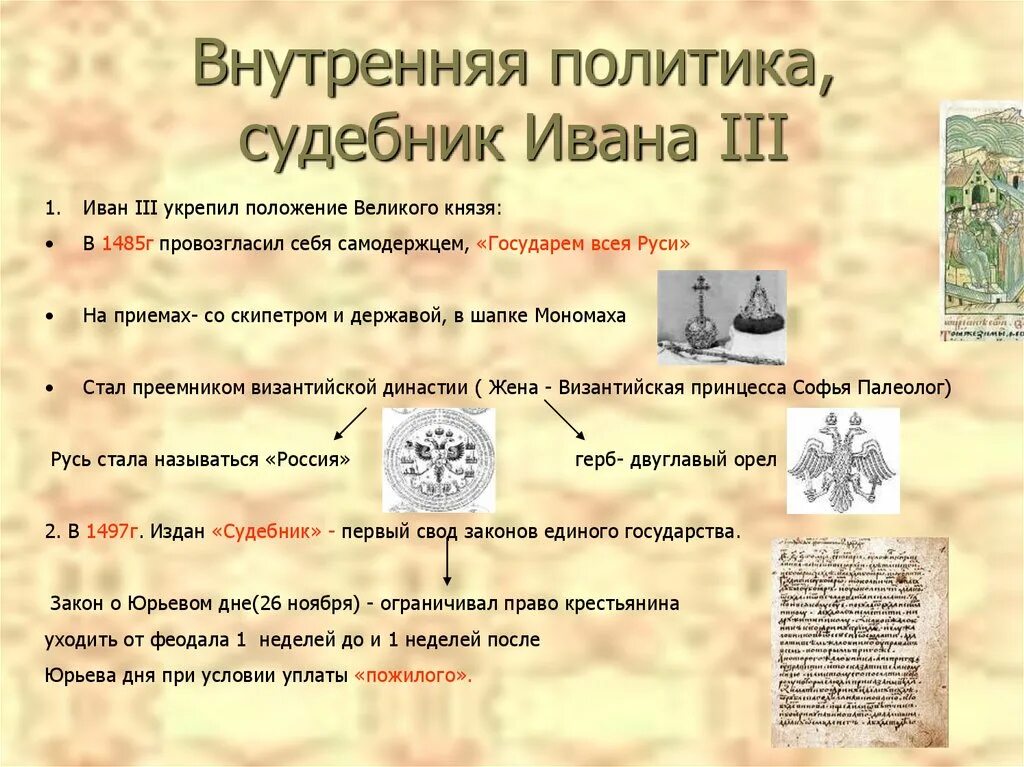 С княжением ивана 3 связаны. Внутренняя политика Ивана 3 и годы. Внутренняя политика при правление Ивана 3. Внутренняя политика Ивана 3 конспект.