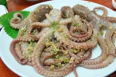 Едят ли осьминогов