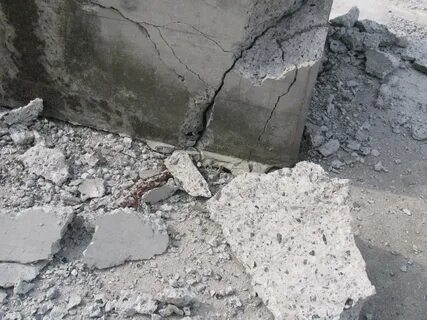 Бетон замерз