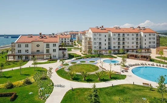 Sirius, комплекс апартаментов, Парусная ул., 21, п. г. т. Сириус - Яндекс Карты