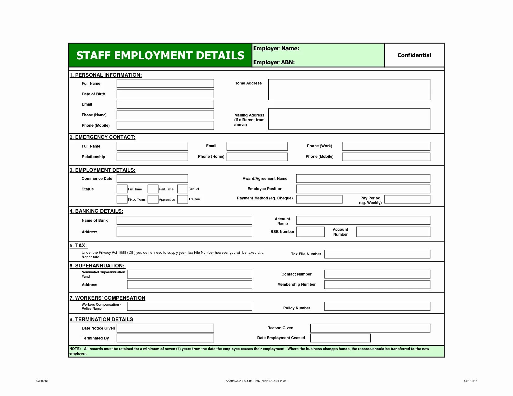 Work authorization. Standard application for employment готовые. Personal data forms. Employment details. Employment details.