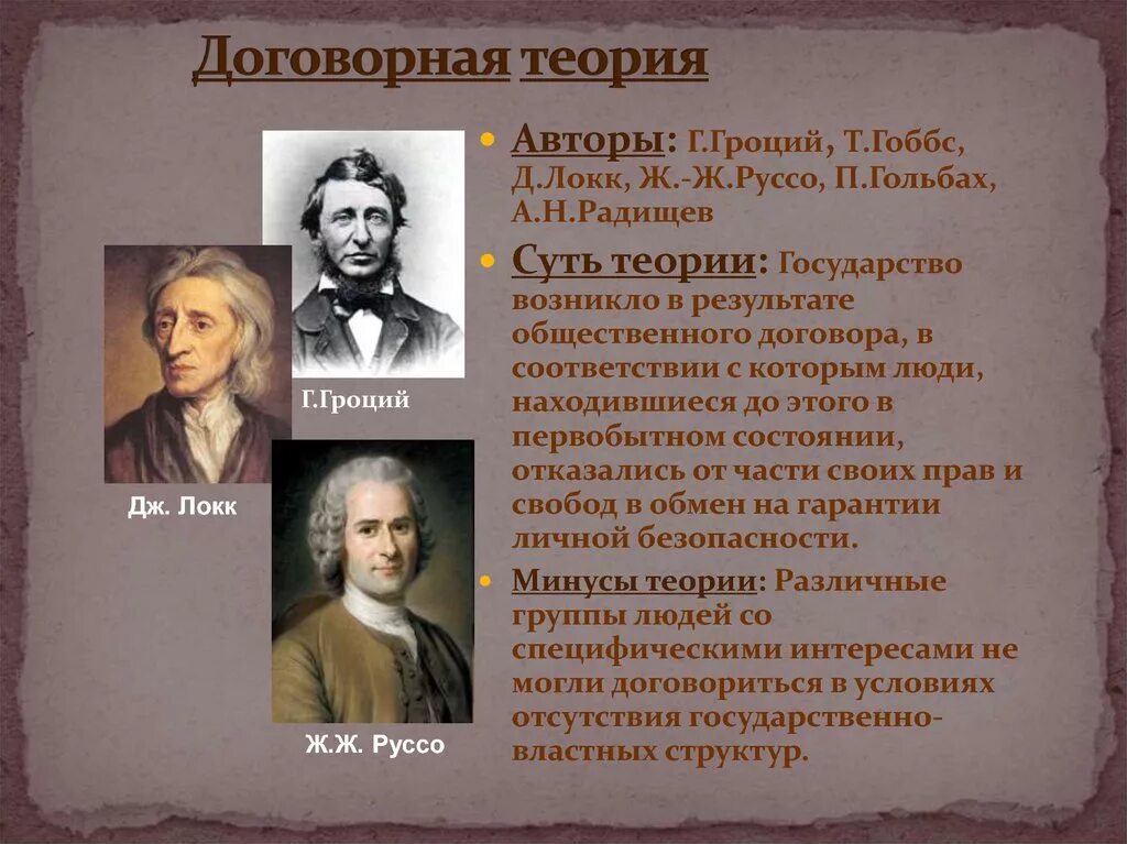 Результат общественного договора. Договорная теория государства Автор. Договорная теория сущность. Договорная теория происхождения государства. Теория происхождения государства в договорной теории.