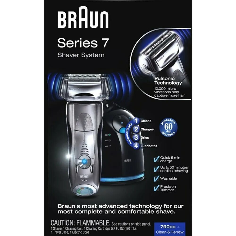 Купить бритву 7. Braun Series 7 790cc. Электробритва Braun 7898cc Series 7. Бритва Браун 7 Пульсоник. Braun 790.