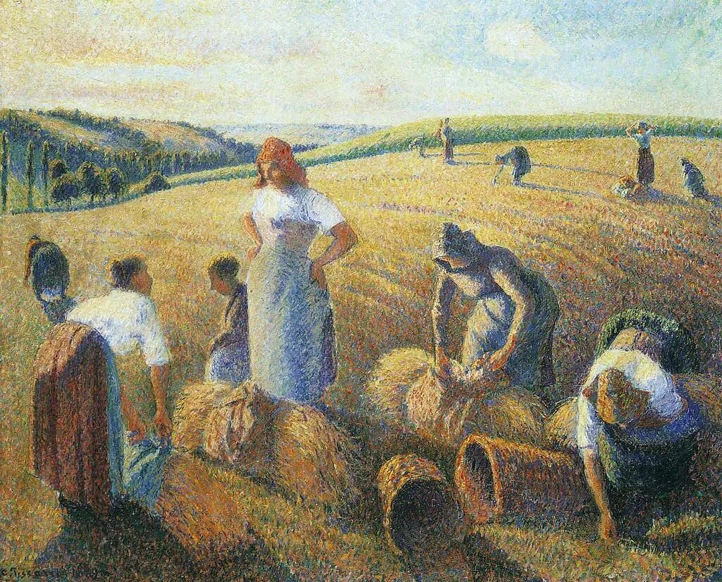 Жатва 3. Писсарро жатва.