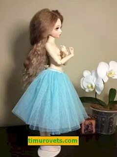 Юбка из фатина для куклы