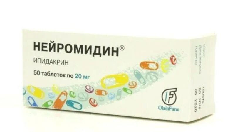 Нейромидин после ботокса. Нейромидин таб 20мг. нейромидин (таб вн 20мг n50 ) олайнфарм ао-латвия. нейромидин олайнфарм.