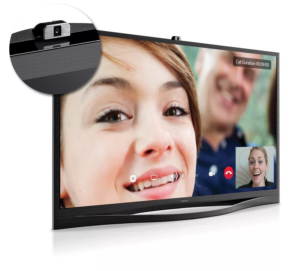 Есть ли в телевизоре камера. Samsung f8500. Телевизор с камерой. Smart камера для телевизора. Телевизор со встроенной камерой.