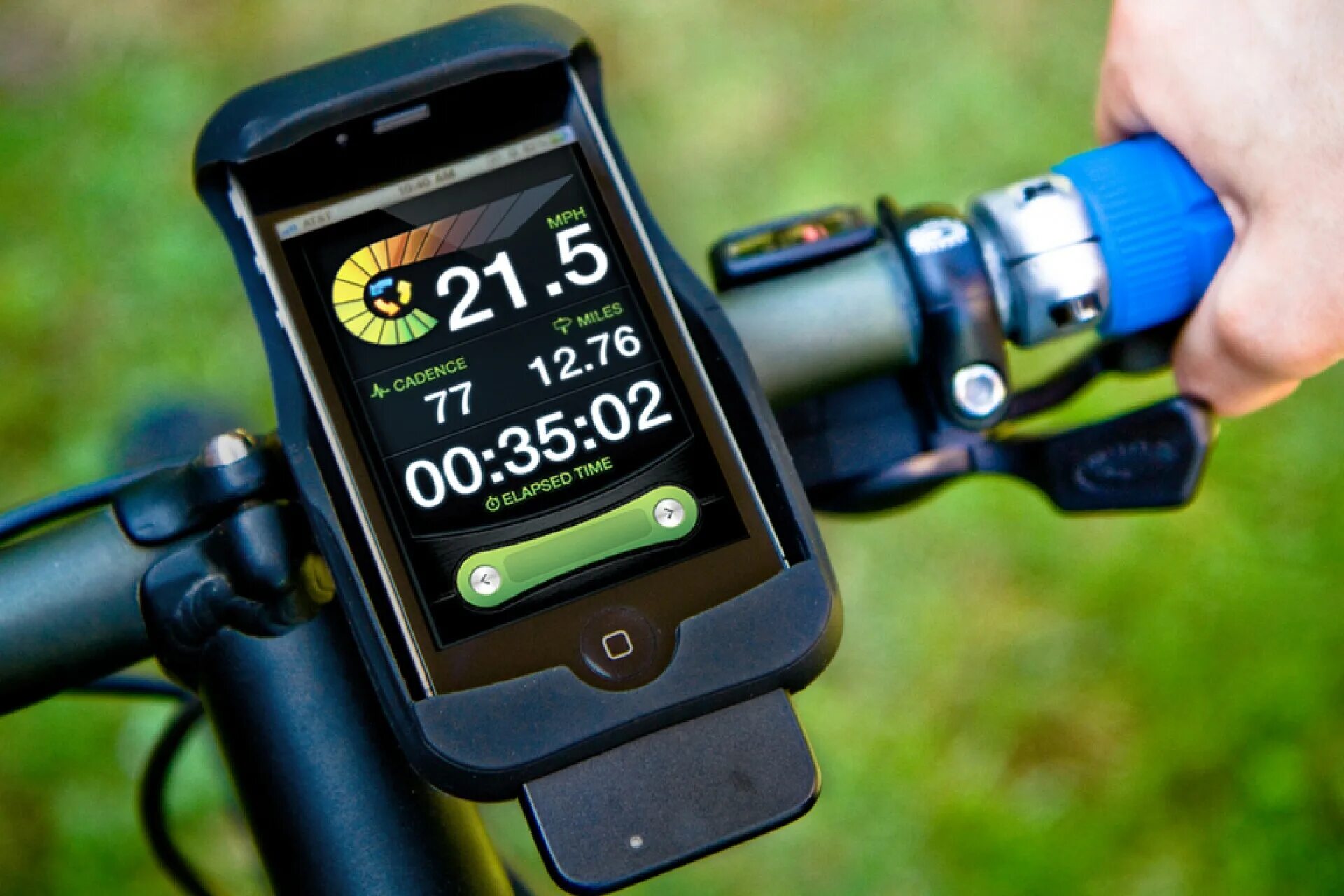 Измерить скорость велосипеда