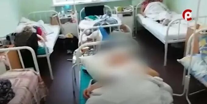 Больница где лежат больные