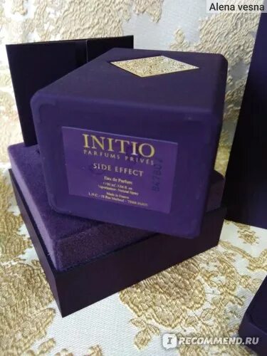 Prives side effect. Initio Side Effect духи. Side Effect Initio Parfums prives. Side Effect Initio оригинал крышка. Initio Side Effect 90 ml.