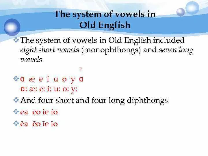 The system английский. The System of English Vowels таблица. The System of English Vowels. Old English Vowels. Old English Vowel System.