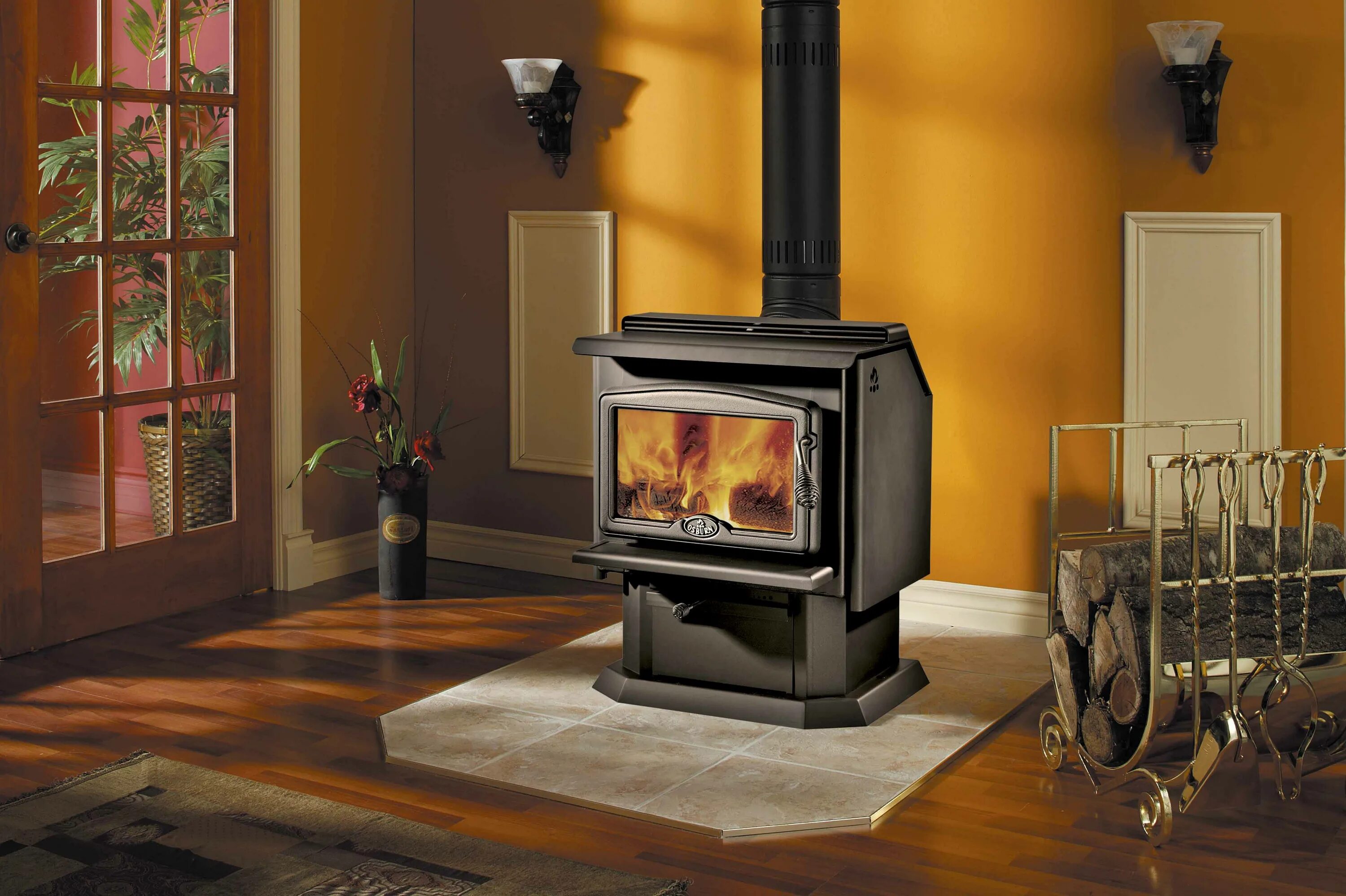 Osburn 2000 Wood Stove. Финская буржуйка. Дровяная печь-камин Fireplace fuoco. Финская печь камин.