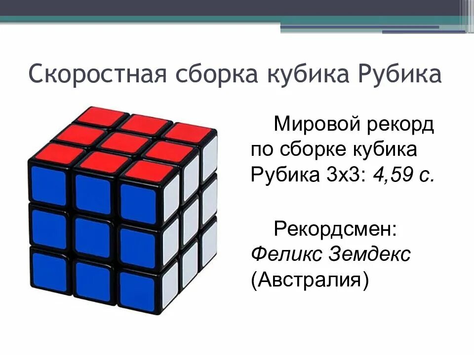 Сколько кубов в кубике 3 3. Число комбинаций кубика Рубика 3х3. Мировой рекорд кубик Рубика 3х3. Рекорд кубика Рубика 3х3. Мировой рекорд сборки кубика Рубика.