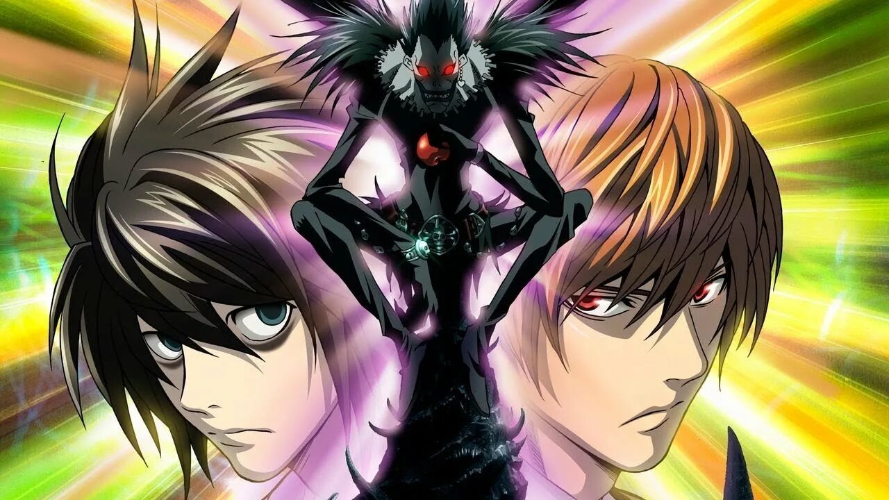 Ягами лайт wallpaper. Эпик лайт. Death note рюк и лайт. Тетрадь смерти ягами лайт и рюк. Меч возмездия мтг арт.