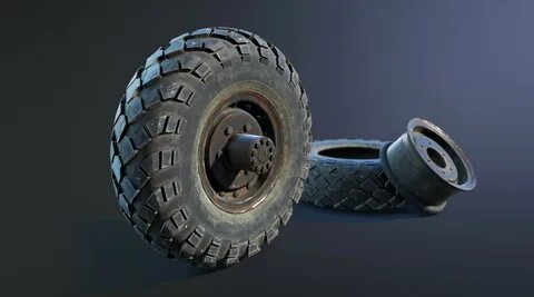 3d model wheels