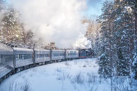 Туристический поезд в карелию