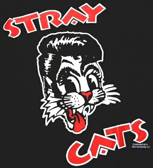 Stray cats ubangi stomp. Stray Cats логотип. Логотип СКЗ стрэй КТДС. Drugly Cats логотип группы. Stray Cat Art.