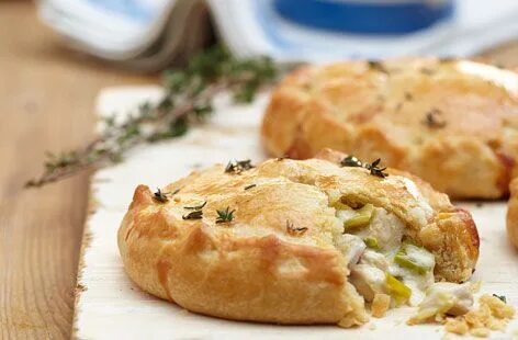 Пирожки с куриным филе